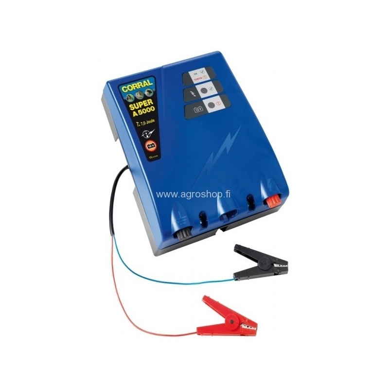 Akutoitega elektrikarjus Corral Super A5000 (12V/230V) Akutoitega elektrikarjus Corral Super A5000 (12V/230V)